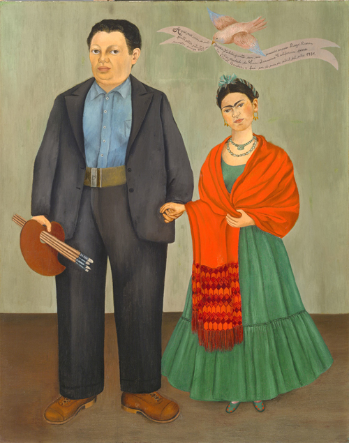 Frida And Diego by Frida Kahlo, 1931